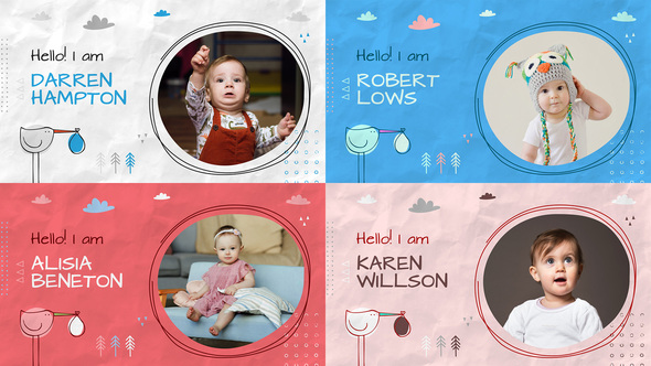 VideoHive Baby Album Slideshow 32377511
