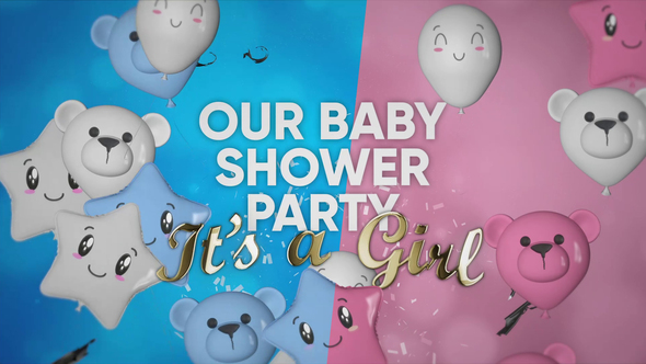 VideoHive Baby Shower Slideshow 39545006
