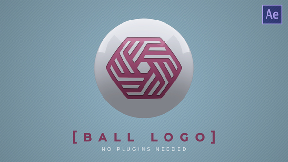 VideoHive Ball Logo Reveal 39457218
