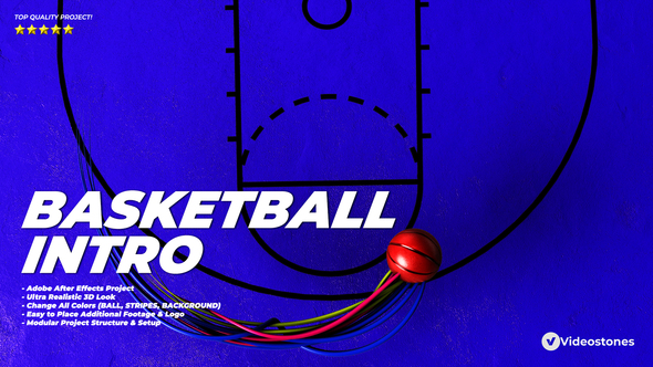 VideoHive Basketball Intro Game Opener 32792911