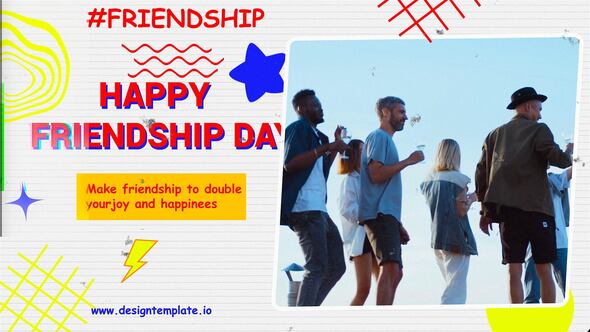 VideoHive Best Friends Celebrate Friendship Day Slideshow 39504543