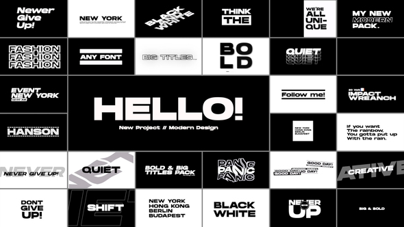 VideoHive Big Titles | After Effects 32902442