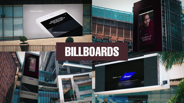 VideoHive Billboards 23617313