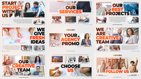 VideoHive Business Agency Promo – Creative Team 32967846