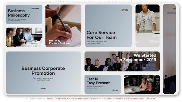 VideoHive Business Event Multiscreen Promo 39597344