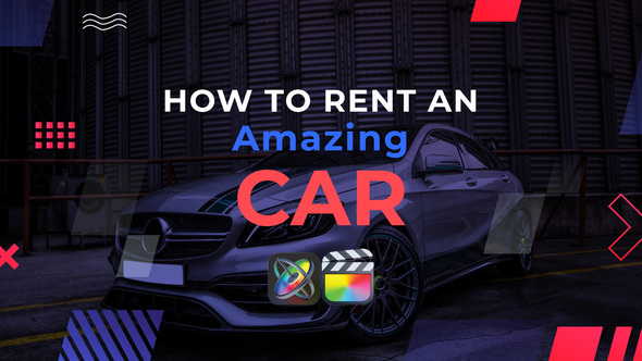 VideoHive Car Rent Slideshow | Final Cut Pro X & Apple Motion 37346506
