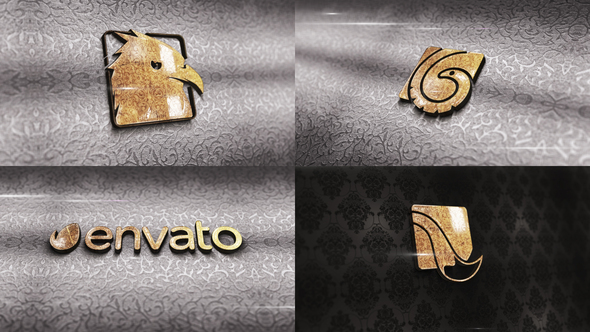 VideoHive Carving Gold Logo 33008756