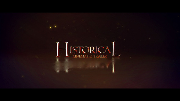 VideoHive Cinematic Historical Trailer 23850132