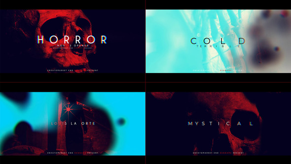 VideoHive Cinematic Horror Titles 39333803