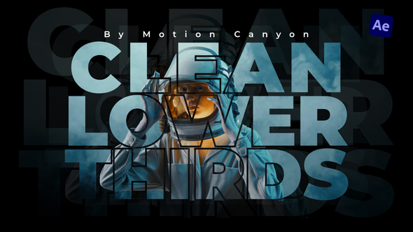 VideoHive Clean Lower Thirds 39556750