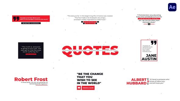 VideoHive Clear Quotes 39479999