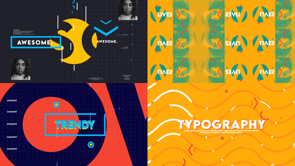 VideoHive Colorful Shape Intro 32323376
