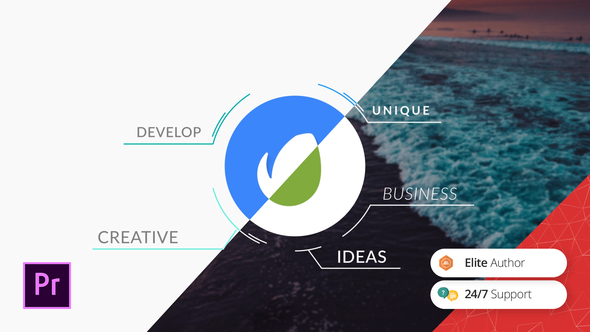 VideoHive Corporate Circle Logo Reveal | Premiere Pro Template 26182295