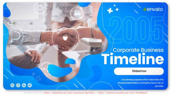 VideoHive Corporate N Business Timeline Slideshow 33108494