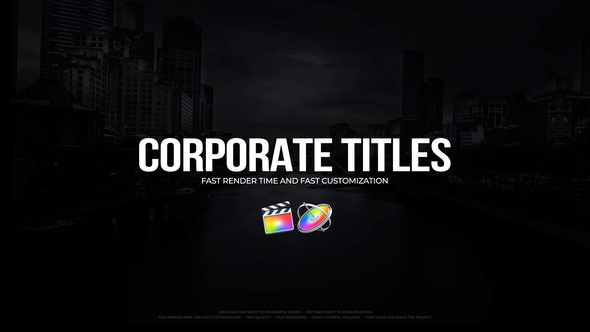 VideoHive Corporate Titles for FCPX 36116969