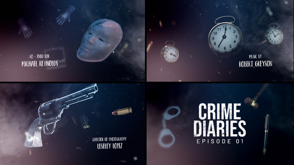 VideoHive Crime Diaries – Title Sequence 38404236