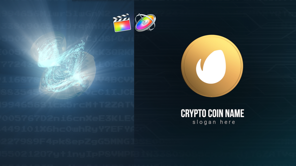 VideoHive Crypto Coin Logo Reveal 36478097