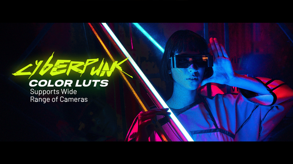 VideoHive Cyberpunk LUTs for Final Cut 39104019