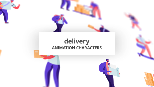 VideoHive Delivery - Character Set 32842637
