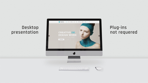 VideoHive Desktop Clean Presentation 19396359