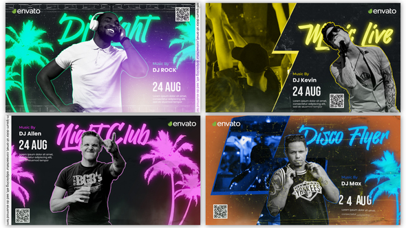 VideoHive Dj Night Slideshow Opener 38557823