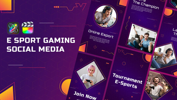 VideoHive E-Sport Gaming Stories | Apple Motion & FCPX 35975805