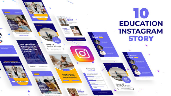 VideoHive Education Instagram Stories 33051687