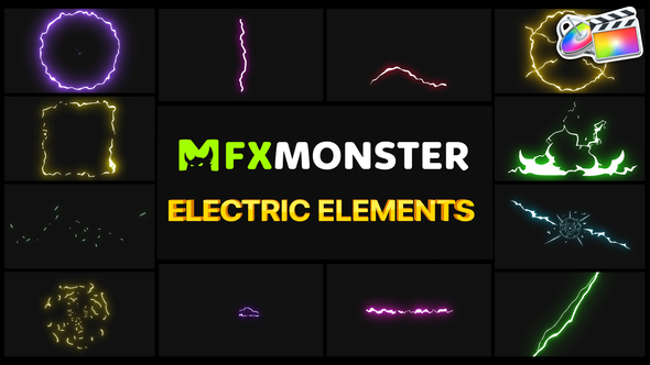 VideoHive Electric Elements | FCPX 36756380