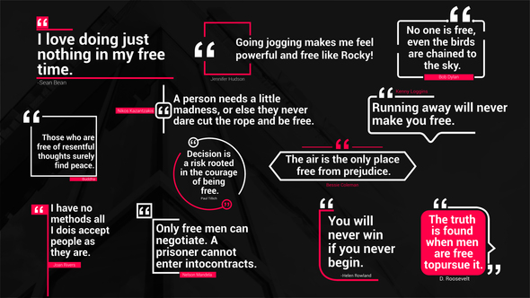 VideoHive Elegant Clean Quotes Titles 39426608