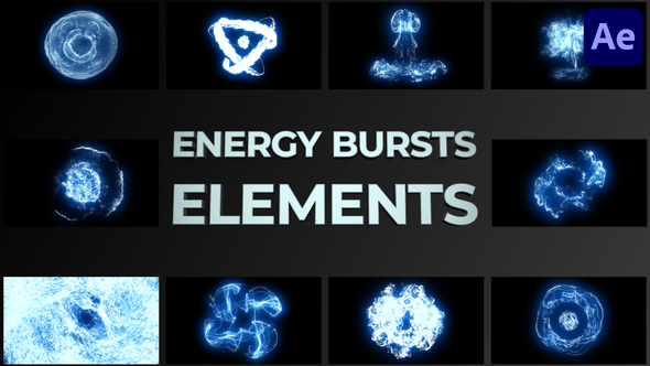 VideoHive Energy Bursts Effects for After Effects 38539779