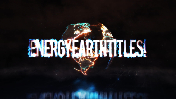 VideoHive Energy Earth Titles 27562979