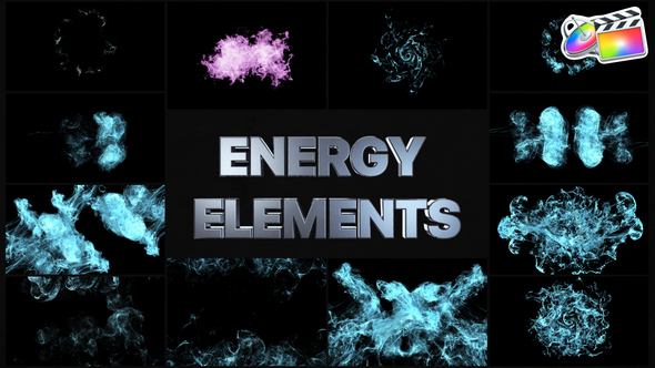 VideoHive Energy Elements And Transitions for FCPX 38709893
