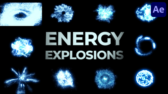 VideoHive Energy Explosions FX for After Effects 38471474