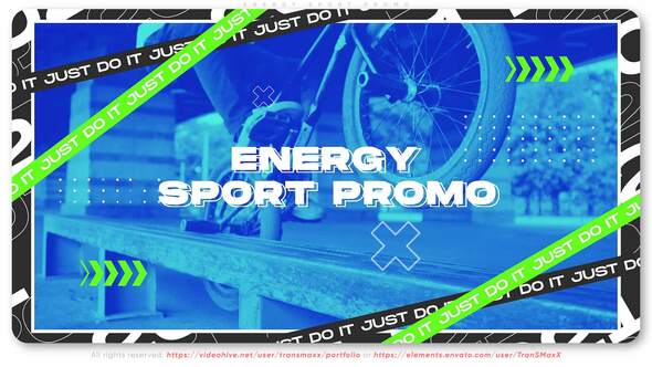 VideoHive Energy Sport Promo | Bicycle 32773857