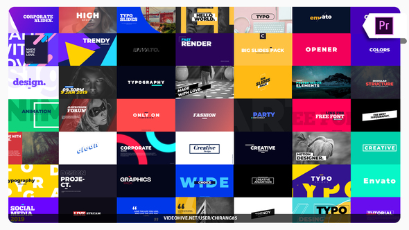 VideoHive Essential Titles and Typography 23151881