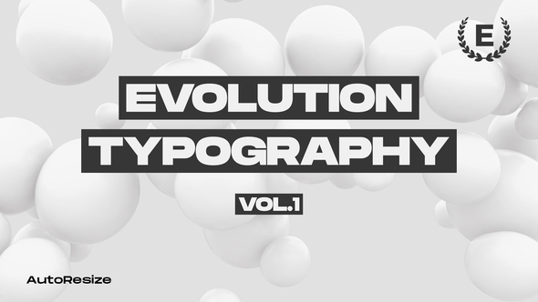 VideoHive Evolution Typography | Media 29459197