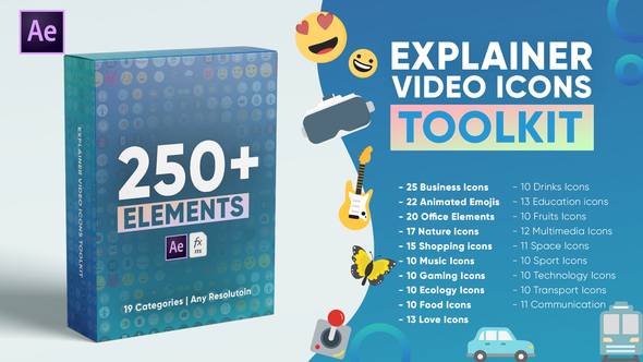 VideoHive Explainer Video Icons Toolkit 39375768
