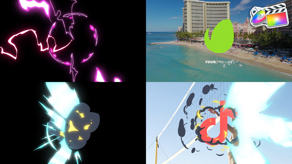 VideoHive Explosion Logo Opener for FCPX 39044798