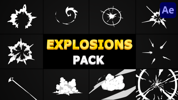 VideoHive Explosions Pack | After Effects 33390578