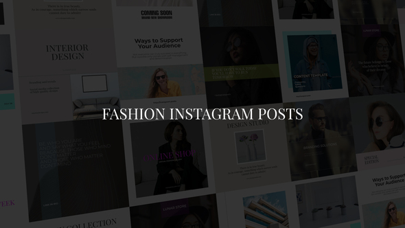 VideoHive Fashion Instagram Posts 38496537
