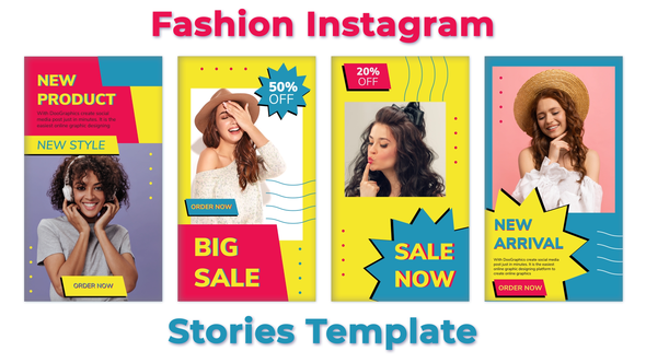 VideoHive Fashion Instagram Stories Template 33051865