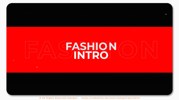 VideoHive Fashion Youtube Intro 38035059