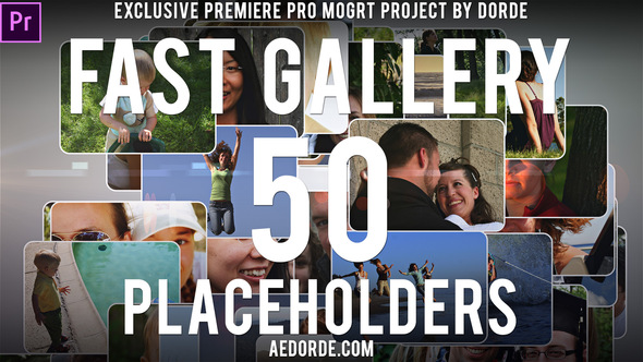 VideoHive Fast Gallery - Premiere Pro Mogrt Project 37122828