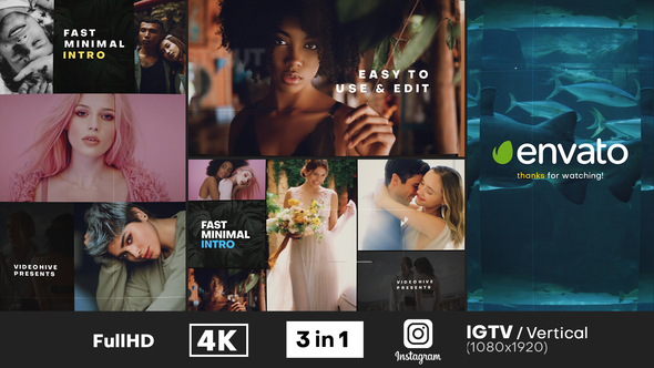 VideoHive Fast Minimal Intro 32044286