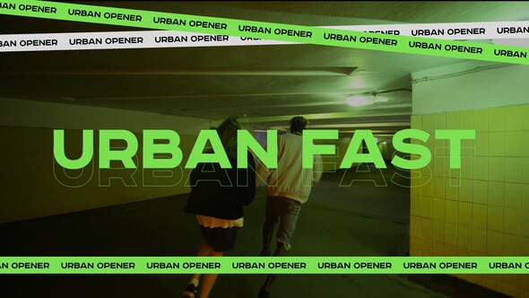 VideoHive Fast Urban Intro 38496452