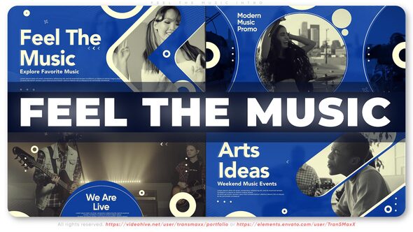 VideoHive Feel The Music Intro 38600535