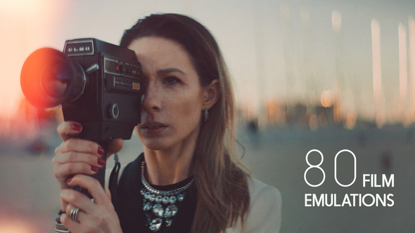 VideoHive Film Emulation LUTs for Final Cut 39126156