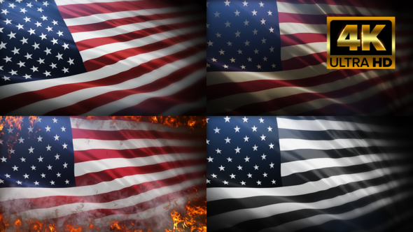 VideoHive Flag Maker with Additional Effects 4K 38527676