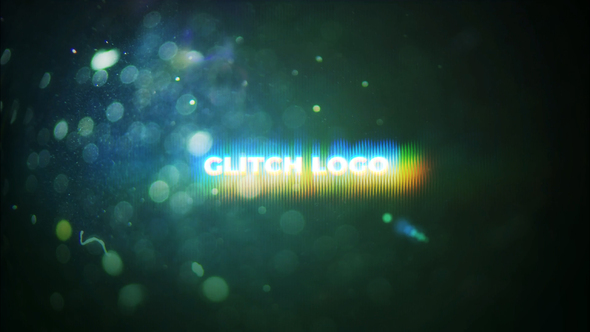 VideoHive Flare Glitch Logo Mogrt 26599077