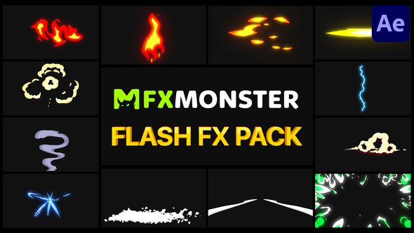VideoHive Flash FX Pack 07 | After Effects 32918983